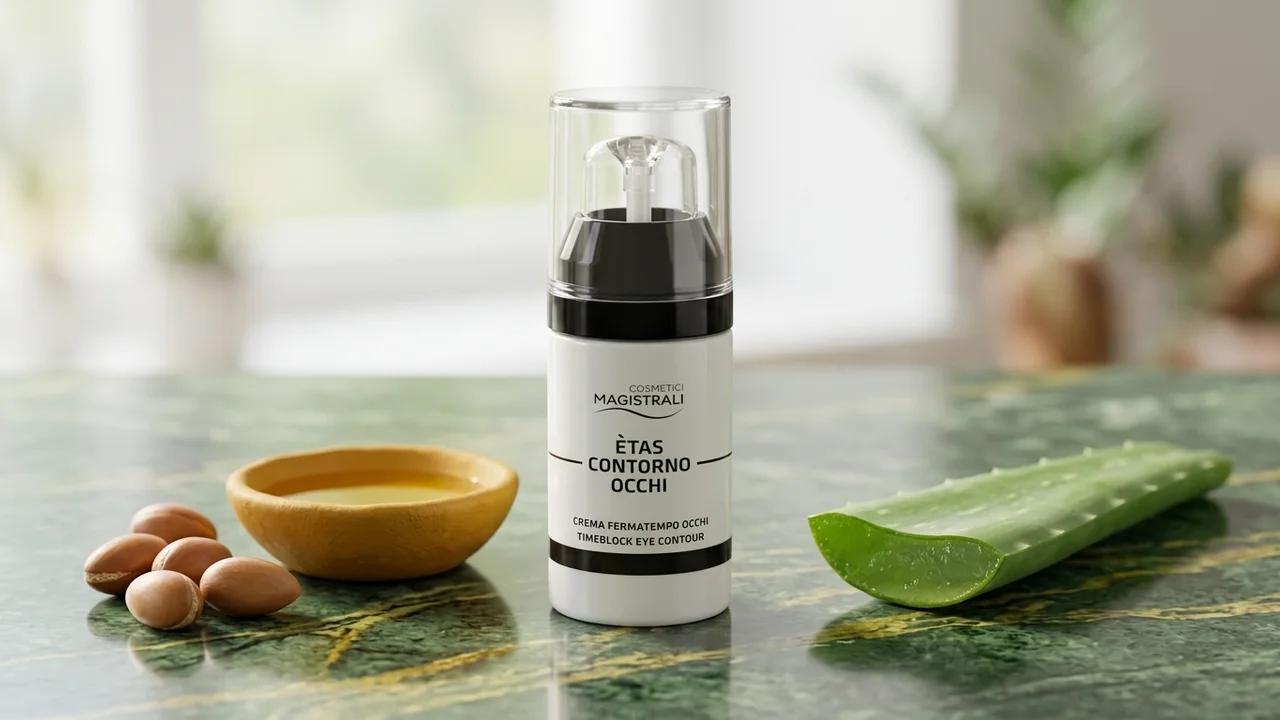 ingredienti naturali per crema contorno occhi acido ialuronico aloe vera vitamina E