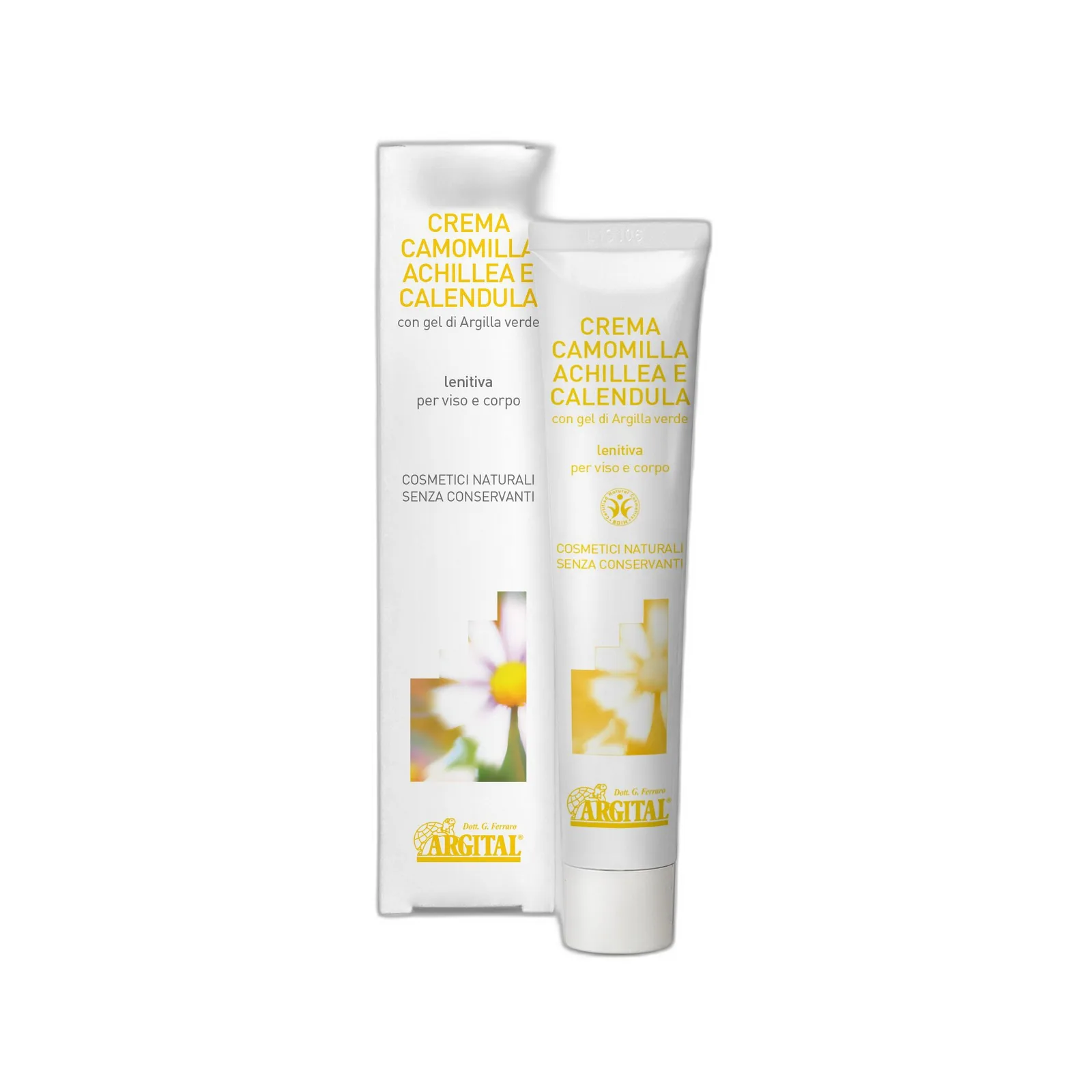 CREMA ALLA CAMOMILLA, ACHILLEA, CALENDULA 50 ML