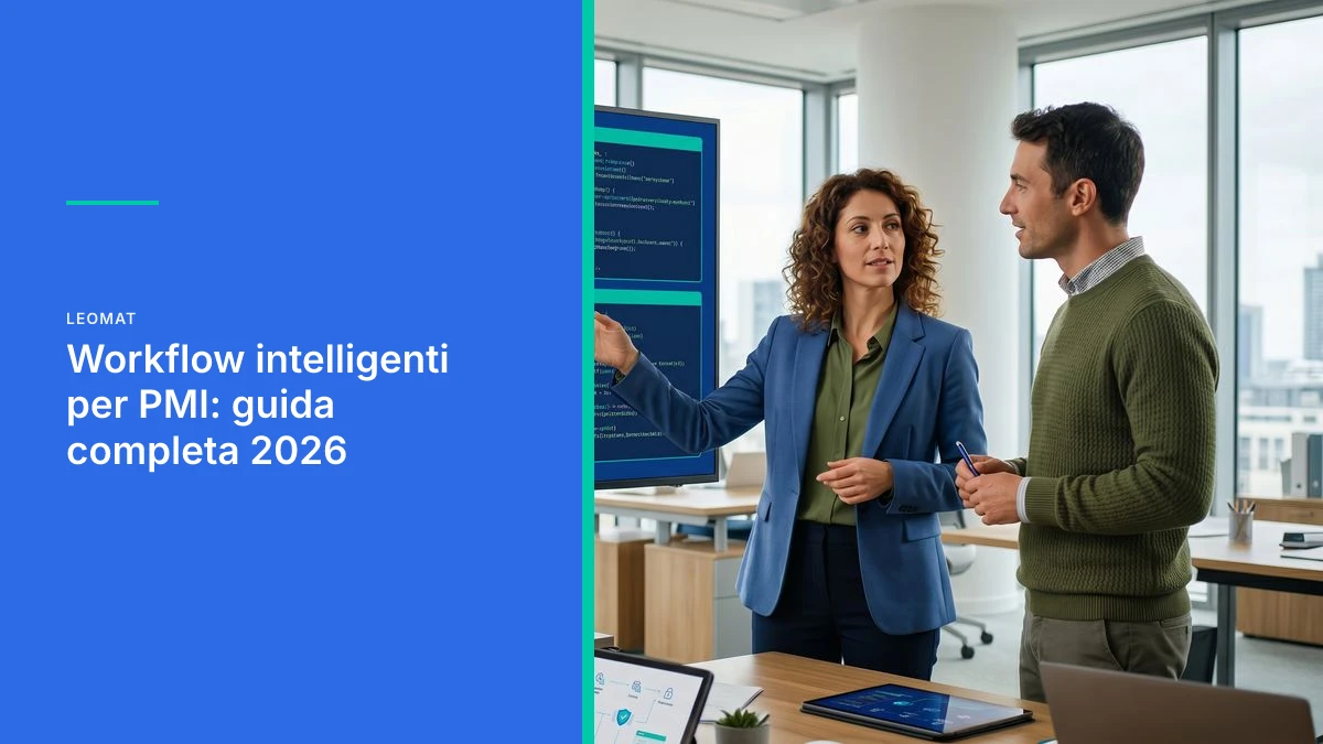 Workflow intelligenti per PMI: guida completa 2026