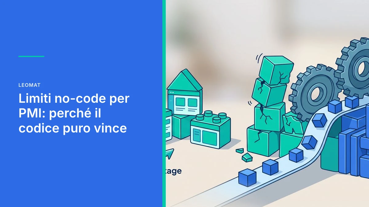 No-code limits for SMEs: why pure code wins