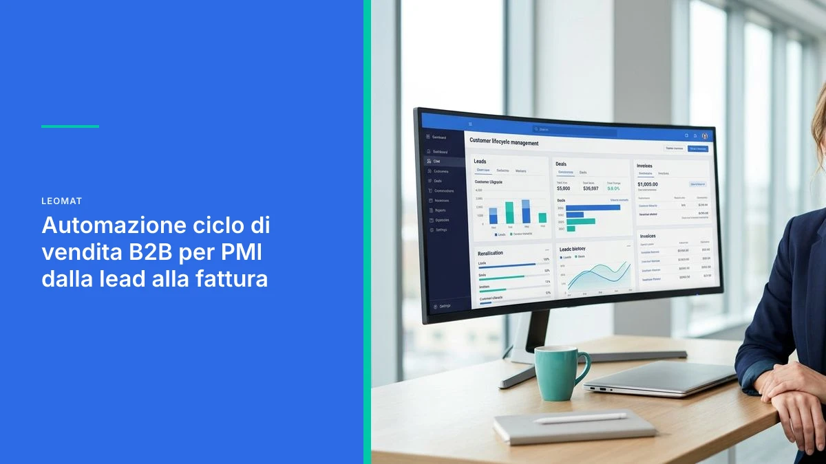 B2B Sales Cycle Automation for SMEs, from Lead to Invoice