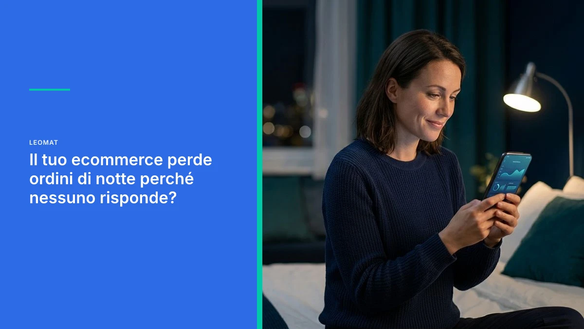 Is Your Ecommerce Losing Orders at Night Because No One Responds?