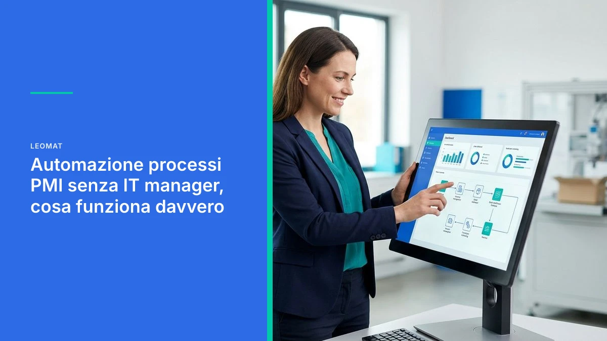 SMB process automation without an IT manager, what actually works