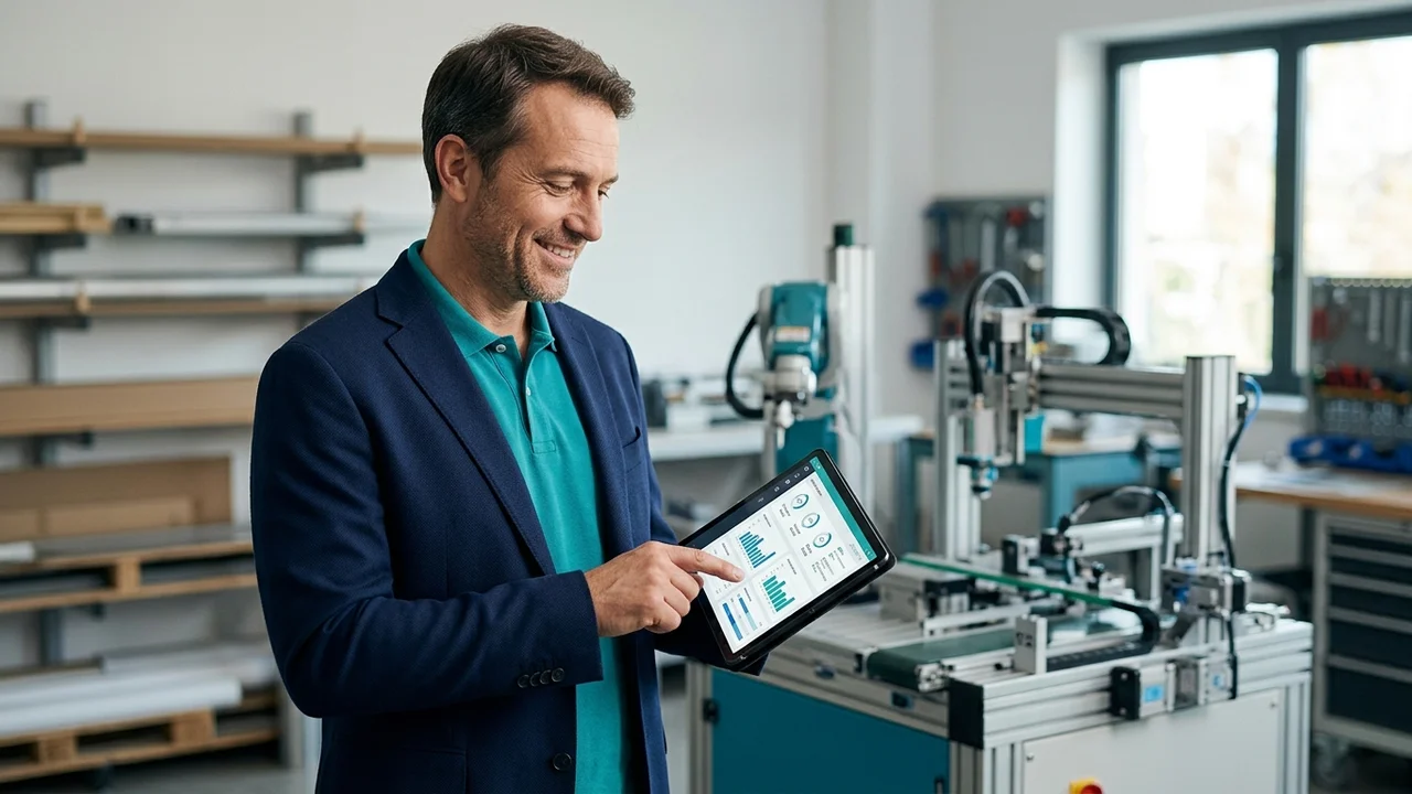 Schema di workflow automatizzato per PMI italiana con fasi di implementazione in codice puro