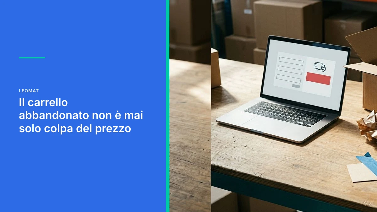 Il carrello abbandonato non è mai solo colpa del prezzo