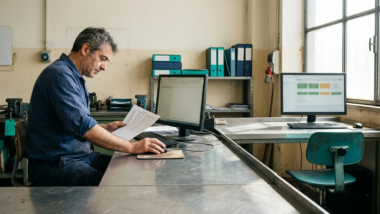 team Leomat progetta automazione AI su misura per processo produttivo di PMI