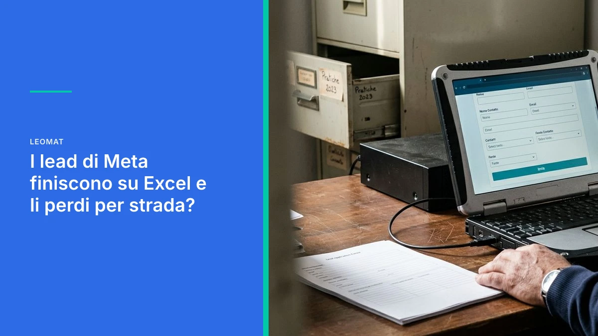 I lead di Meta finiscono su Excel e li perdi per strada?