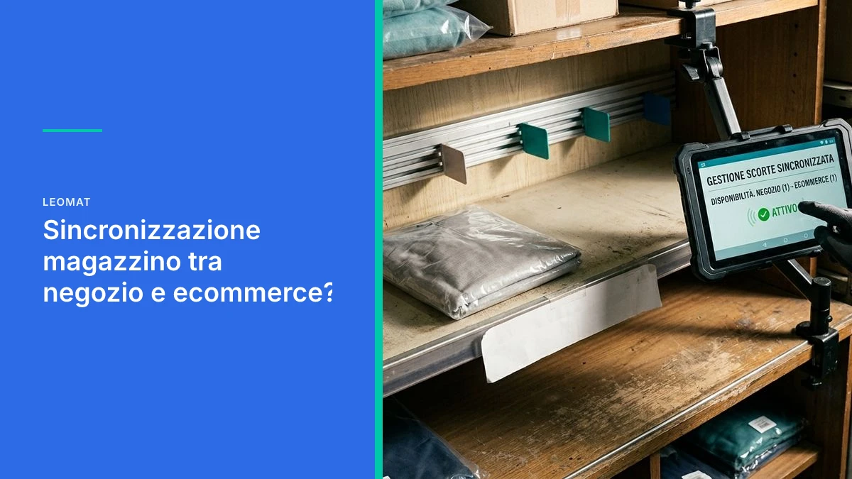 Magazzino non sincronizzato tra negozio ed ecommerce?