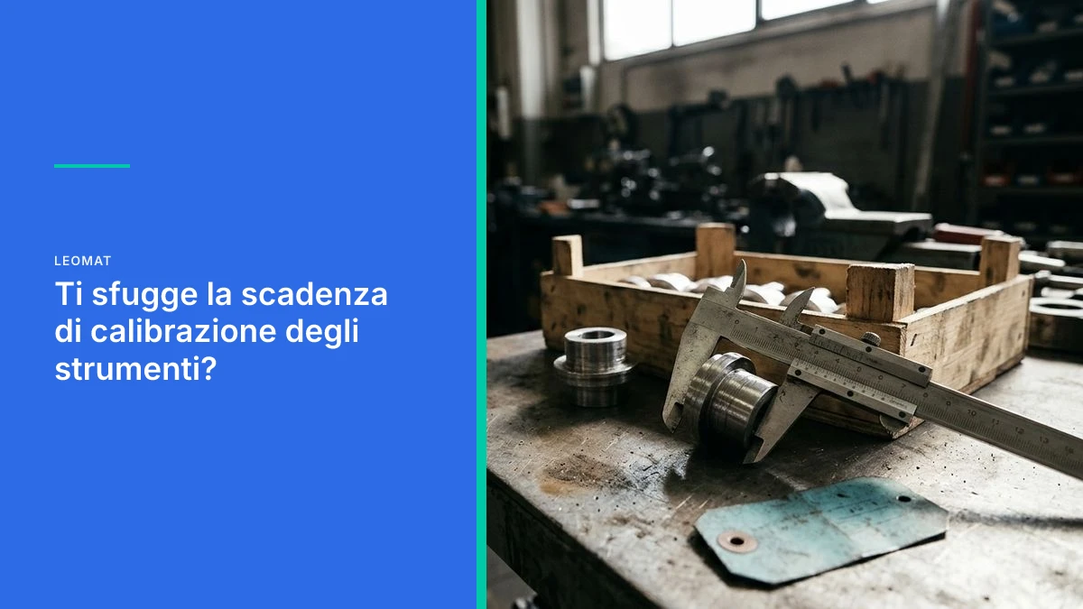 Ti sfugge la scadenza di calibrazione degli strumenti?