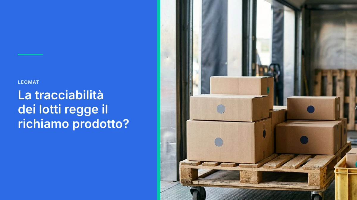 La tracciabilità dei lotti regge il richiamo prodotto?
